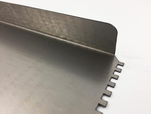 1/8” Square Notch Trowel for Epoxy, Masonry, Tile, and More! Lightweight Hand Trowel is Reusable and Easy to Clean for Epoxy Projects and Home Imp...