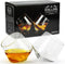 Barbuzzo Rolling Whiskey Glasses (Set of 2) – Hand-Blown Stemless Whiskey Glasses That Roll for Better Aeration – Perfect for a Variety of Spirits...