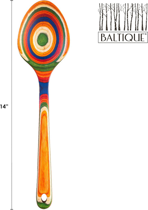 Baltique Marrakesh Collection 14" Grand Serving Spoon, Extra-Large Cooking Spoon, Safe for Use on Nonstick...