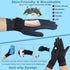 Copper Arthritis Gloves with Adjustable Wrist Strap for Women Men, Full Finger Compression Gloves for Arthritis, Carpal Tunnel, Pain Relief, Swell...