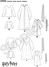 Simplicity 8723 Harry Potter Cosplay and Halloween Costume Sewing Pattern, Kids Teens and Adult Sizes XS-XL...