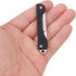 Samior S12 Mini SlipJoint Scalpel Folding Pocket Knife with 10pcs #11 Replaceable Blade, Black G10 Handle Utility EDC Keychain Knife for Box Cutti...