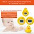 b&h Baby Thermometer, The Infant Baby Bath Floating Toy Safety Temperature Thermometer (Winking Duck)...