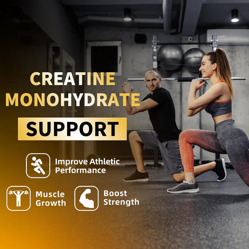 Creatine Monohydrate Gummies for Men & Women-5g of Creatine Monohydrate per Serving - Sugar Free,Vegan,Pineapple Flavor, 120 Count...