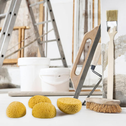 2PCS Knockdown Texture Sponge - Drywall Repair Texture Spray Drywall Texture Patch Sponge for Painting Ceiling Wall Knock Down Texture Tool Paint ...