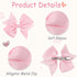 CÉLLOT 40pcs 3.5 inch Hair Bows for Girls Grosgrain Ribbon Toddler Hair Bows Alligator Clips for Baby Girls Kids Teens Back to School Hair Accesso...