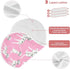 Dalmatian Dogs On Pink Muslin Burp Cloths for Baby 2 Pack 100% Cotton Baby Washcloths Bibs for Boy Girl...