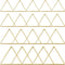 70Pcs Triangle Earring Beading Ring,4Sizes Earring Hoops Connector Links Open Bezels Linking Rings Earrings Pendant for DIY Jewelry Making Finding...