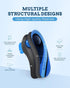 Plantar Fasciitis Relief, QBK Orthotic Inserts, Foot Pain Relief, Metatarsalgia, Heel Spurs, Eversion, Inversion Comfort Orthotic Insoles for Men ...