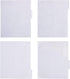 Steel Mill & Co Cute Decorative Binder Dividers with Tabs, 8 Tab Dividers Letter Size, Plastic Binder Organizer Set for School/Office, White Flora...