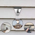 No-Hole Hooks Vinyl Siding Hangers - Low Profile- 4PK...
