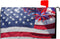 Fireworks for 4Th of July Independence Day Mailbox Covers Magnetic Standard Size 18"" X 21"",American Flag Patriotic Mailbox Wraps Post Letter Box...