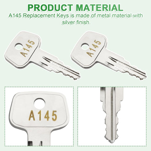 A145 SKS roof Rack Key,Replacement Keys for Yakima SKS Ski,Crossbars,Carrier Racks,Roof and Cargo Box.(Code A145)...