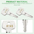 A145 SKS roof Rack Key,Replacement Keys for Yakima SKS Ski,Crossbars,Carrier Racks,Roof and Cargo Box.(Code A145)...