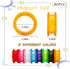 80-Piece Scissors Finger Rings Professional Dog Grooming Scissors Accessories for Dog Hair Cutting, Ergonomic Pet Shear Finger Ring Thumb Inserts ...