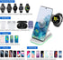 Wireless Charger for Samsung,3 in 1 Charging Station Stand Qi Fast Wireless Charger for S21/S20/S10/Note 20/10/9/8,Galaxy Watch 3/Active 2/Gear S3...