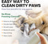 Clean Paws, Dog Paw Cleaner, No-Rinse Foaming Cleanser, Moisturizing & Deodorizing Paw Wash with Silicone Bristle Brush, Deep Clean, Easy & Portab...