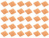 Easycargo 20pcs Heatsink Copper Pad Shims 15mm x15mm for cooling Laptop GPU CPU IC Chips VGA RAM (15x15x1.2)...
