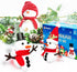 Hophine 12Pack Build a Snowman Kit, Molding Clay Snowman Kit, Christmas DIY Crafts for Kids, Perfect for Winter Holiday Parties, Christmas Stockin...