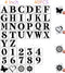 4 Inch Letter Stencils and Numbers,40 Pcs Reusable Plastic Large Alphabet Art Craft Stencils for Painting on Wood, Wall, Fabric, Rock, Chalkboard,...