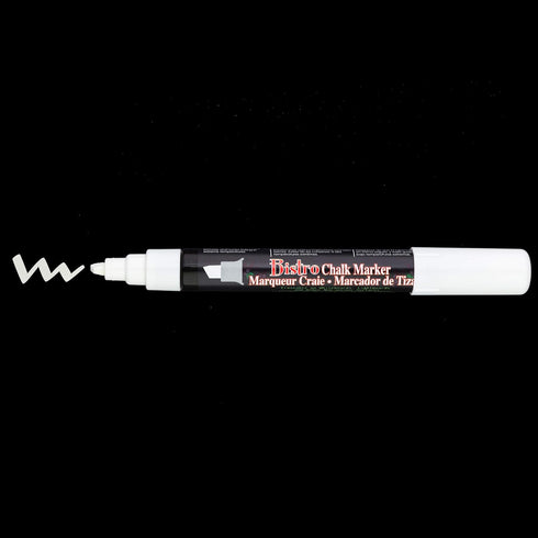 Uchida 483-C-0 Chisel Tip Bistro Chalk Marker, White...