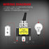 DaierTek 30 Amp Heavy Duty DC Toggle Switch, 12V 30A Lighted Toggle Switch with Red LED 12 Volt for Automotive Car Truck Vehicle UTV -2pcs...