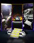 LUYED DE3175 LED Bulbs Dome Ligts Xenon White Canbus Error Free 1.25 inches DE3021 DE3022 3175 LED Bulbs for Interior Map Dome Lights and License ...