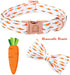 Easter Dog Collar with Bow,Girl Dog Collars for Female Dog,Soft Bowtie Dog Collars for Puppy, Cute Dog Collar Adjustable for Boy Dog,Dog Holiday C...