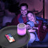 Elecstars Touch Bedside Lamp - with Bluetooth Speaker, Dimmable Color Night Light, Outdoor Table Lamp with Smart Touch Control, Best Gift for Men ...
