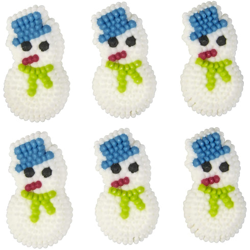 Wilton Mini Snowman Icing Decorations, 20-Count...