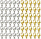 100 pcs Lobster Clasps Metal Alloy Small Lobster Claw Clasps for DIY Jewelry Making Accessories Handmade Necklace Bracelet Fastener Hook (12mmx6mm...