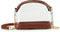 Clear Cross Body Bag with Vegan Leather Trim Stadium Approved Women Shoulder Handbag...