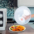 Large Microwave Cover for Food Easy Grip Microwave Splatter Cover Guard Lid with Steam Vent and BPA Free & 11.5 Inch, Dishwasher Safe...