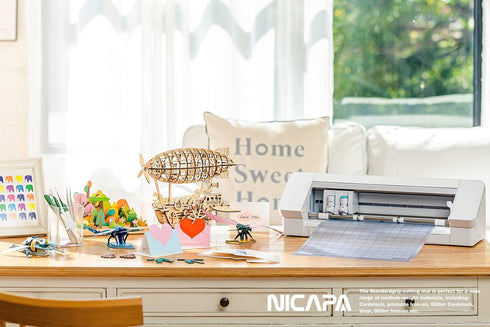 Nicapa StandardGrip Cutting Mat for Silhouette Cameo 4/3/2/1 (12x12 inch,3 pack) Standard Adhesive Sticky Quilting Cut Pads Replacement Accessorie...