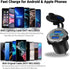 12V USB C Car Charger Socket 2 Pack, Qidoe 56W Aluminum Socket 12V USB Outlet 20W PD3.0 USB-C and Dual QC3.0 Ports with Touch Switch Waterproof DI...