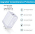 USB C Wall Charger, 20W Fast Samsung Charging Box Block Type C Power Wall Adapter Plug Cube for iPhone 14/13/12/11,Airpods Pro,iPad Air,MacBook Ai...