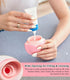 Sunscreen Applicator - Sunscreen Applicator for Kids, Roll on Sponge Applicator for Sunscreen, Sunblock Buddy Brush Set with Protective Caps, Sun ...