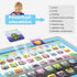 Kids Tablet Learning Pad Toddler Tablet with ABC Word Song Music Number Electronic Interactive Toy for Educational Preschool Boys & Girls 3 4 5 Ye...