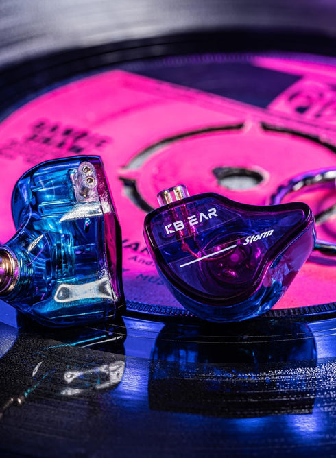 keephifi KBEAR Storm in Ears for Musicians Singers Audiophile Headphone in Ear Monitor Headphone 10mm Strong Magnetic Dynamic Driver Earbuds for R...