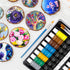 Aen Art Acrylic Paint Set for Pumpkin Painting, 16 Colors Painting Supplies for Canvas Wood Fabric Ceramic Crafts, Non Toxic&Rich Pigments for Beg...