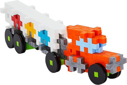 PLUS PLUS - Truck - 70 Piece Tube, Construction Building Stem/Steam Toy, Interlocking Mini Puzzle Blocks for Kids...