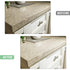 Quartz Tile Granite Marble Countertop Repair Kit (Color Match), Quartz Countertop Chip Repair Kit, Epoxy Cracked Tile Filler for Porcelain Stone C...