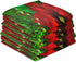 ALAZA Christmas Poinsettia and Snowflakes Decorative Kitchen Dish Towels Set of 4,Soft and Absorbent Kitchen Hand Towels Home Cleaning Towels Dish...
