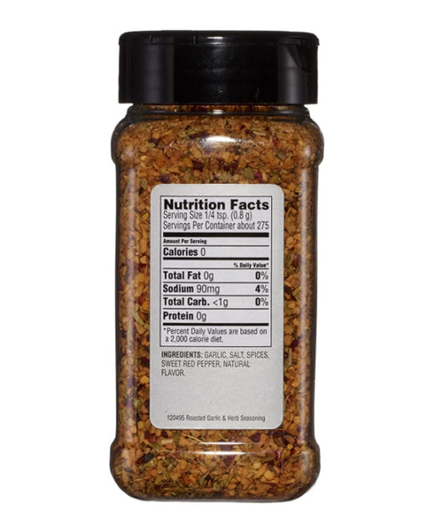 Weber Roasted Garlic & Herb Seasoning - 7.75 Ounce (2 Pack)...