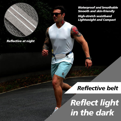 Adjustable Running Belt for 28"-47" Waist...