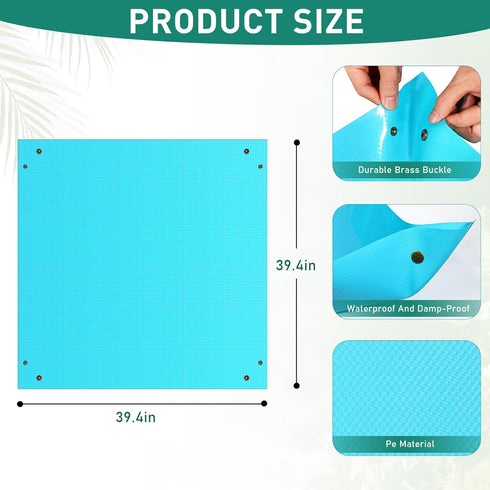 Repotting Mat for Indoor Plants, Waterproof Potting Mat for Indoor Plant Transplanting and Dirt Control, Portable Potting Mat Gifts for Plant Love...