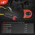A-Premium 4-PC Front and Rear Brake Pad Wear Sensors Compatible with Mercedes-Benz C230, C240, C250, C280, C300, C320, C350, C32/S65/SL65/CL65/CLK...