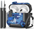 AirPods 3rd Generation Case with Cleaner kit?Carbon Fiber Full Body Shockproof Hard Shell Protection Design Case for Apple Airpods 3 Gen Charging ...