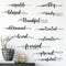 Epakh 2 Sheets Motivational Wall Stickers Decor Black Inspirational Wall Decal Art Inspirational Quote Stickers Vinyl Positive Wallpaper for Livin...