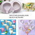 Markeny 10 Pack Cake Fondant Embossing Mold Balloon Cloud Fence Cookie Cutters Biscuit Moulds for Sugarcraft Fondant Baking Mold Cupcake Decoratin...